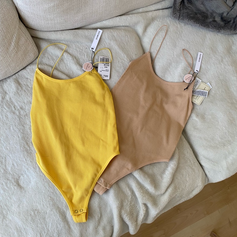 Two Forever 21 bodysuits XS/S